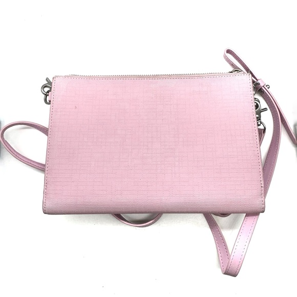 Dagne Dover Crossbody Zipper Purse Pink - Picture 3 of 8